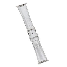 Klassisches Apple-Watch-Armband aus echtem Leder 