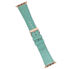 Klassisches Apple-Watch-Armband aus echtem Leder 