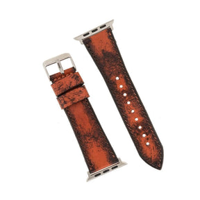 Klassisches Apple-Watch-Armband aus echtem Leder 