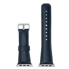 Klassisches Apple-Watch-Armband aus echtem Leder 