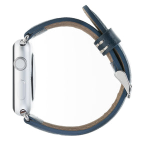 Klassisches Apple-Watch-Armband aus echtem Leder 