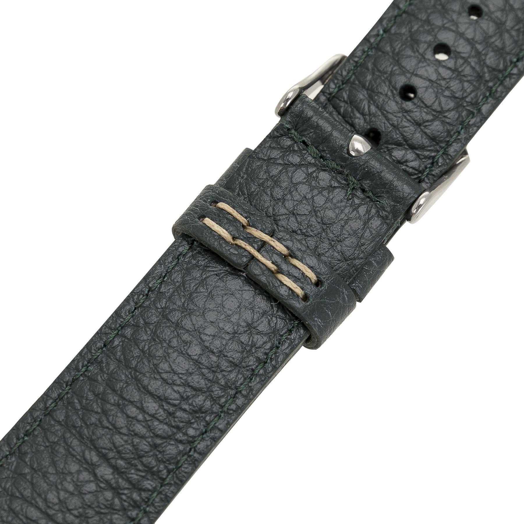 Klassisches Apple-Watch-Armband aus echtem Leder 