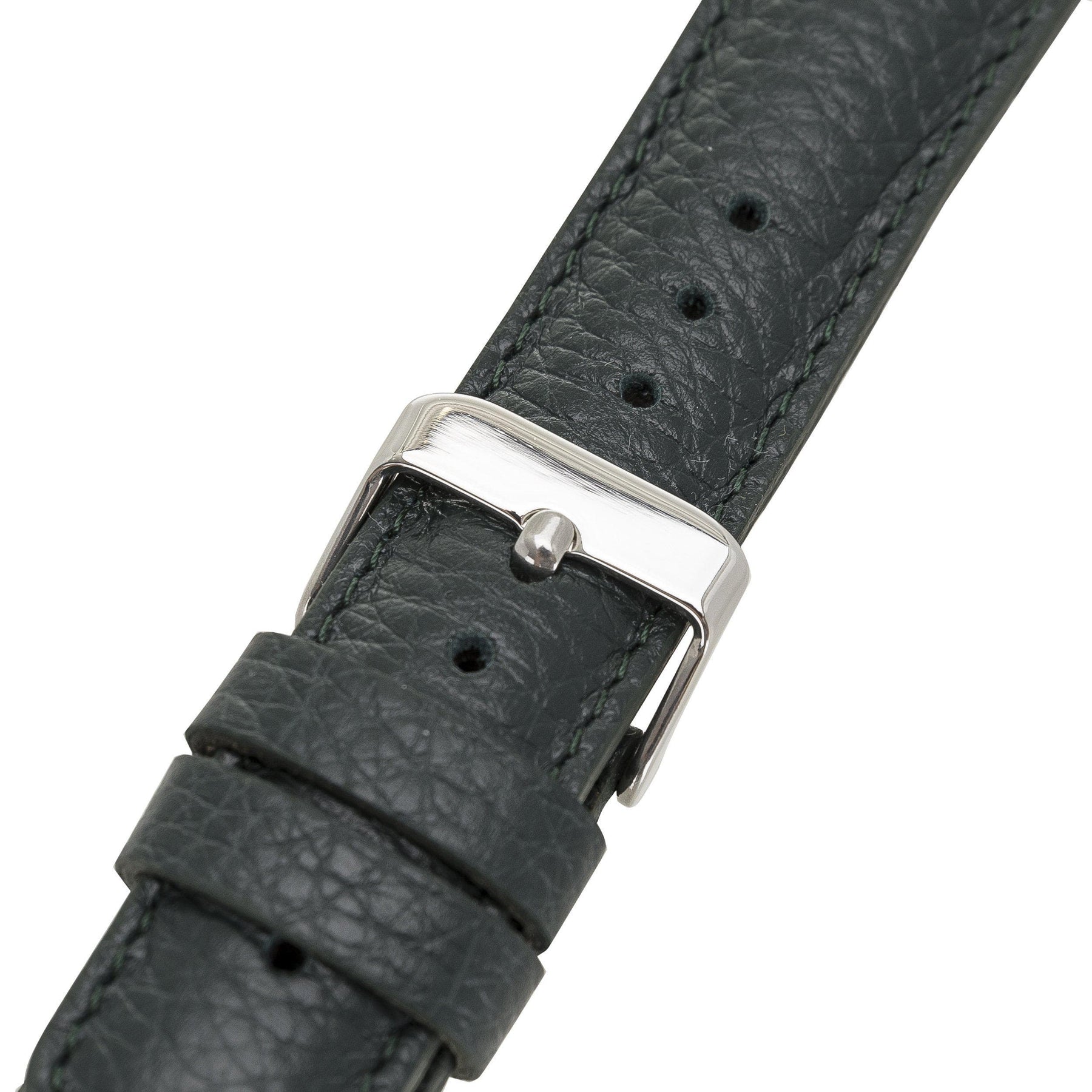 Klassisches Apple-Watch-Armband aus echtem Leder 