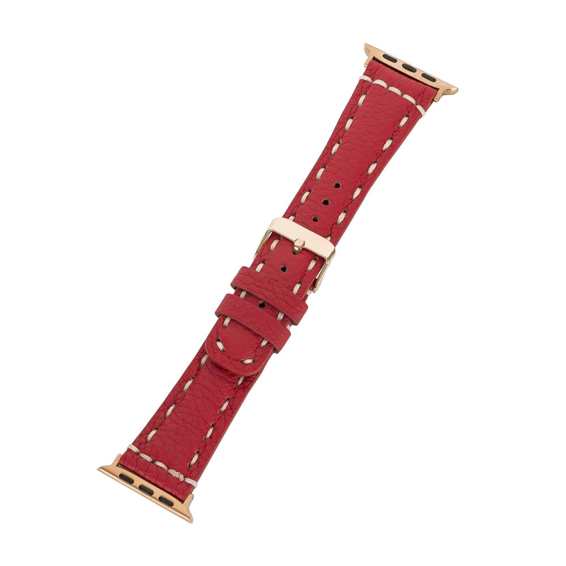 Klassisches Apple-Watch-Armband aus echtem Leder 