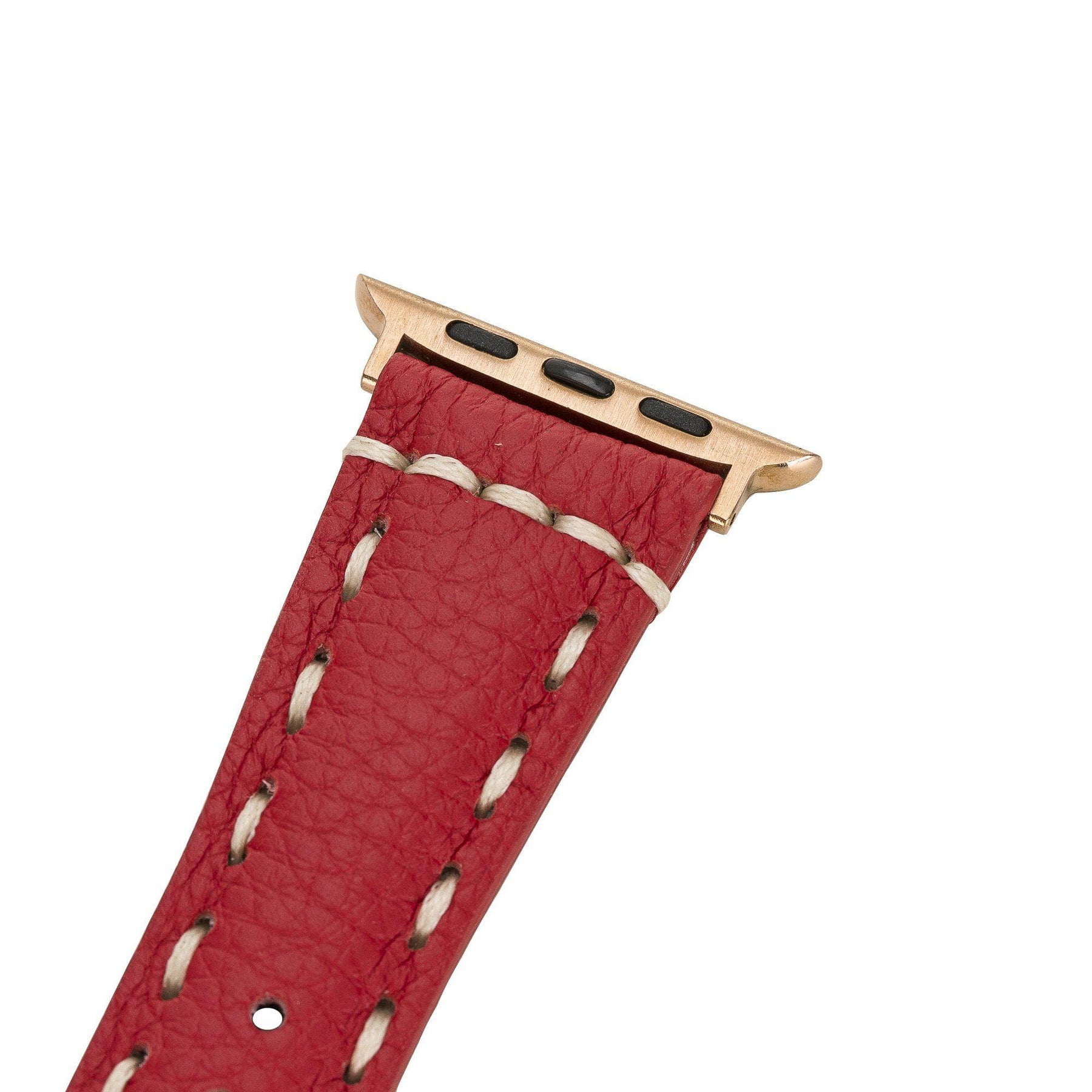 Klassisches Apple-Watch-Armband aus echtem Leder 