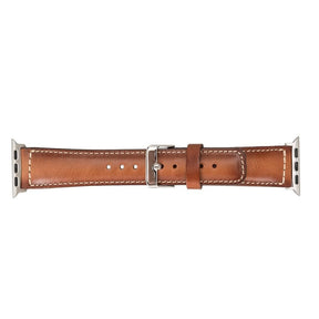 Klassisches Apple-Watch-Armband aus echtem Leder 