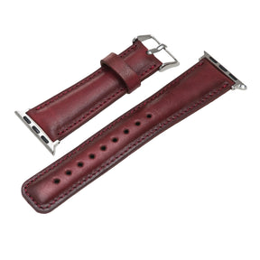 Klassisches Apple-Watch-Armband aus echtem Leder 