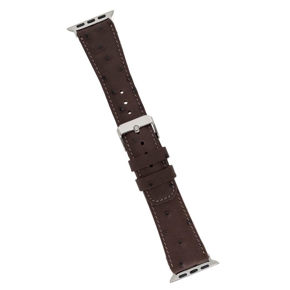 Klassisches Apple-Watch-Armband aus echtem Leder 