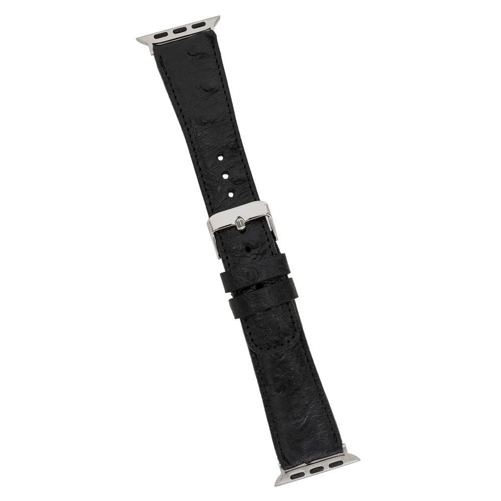 Klassisches Apple-Watch-Armband aus echtem Leder 