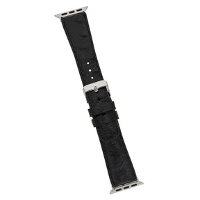 Klassisches Apple-Watch-Armband aus echtem Leder 