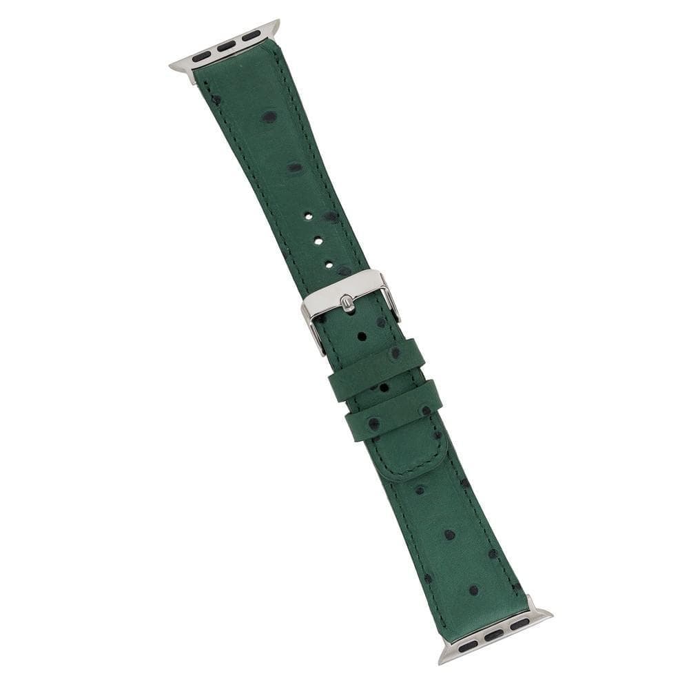 Klassisches Apple-Watch-Armband aus echtem Leder 