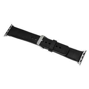 Klassisches Apple-Watch-Armband aus echtem Leder 