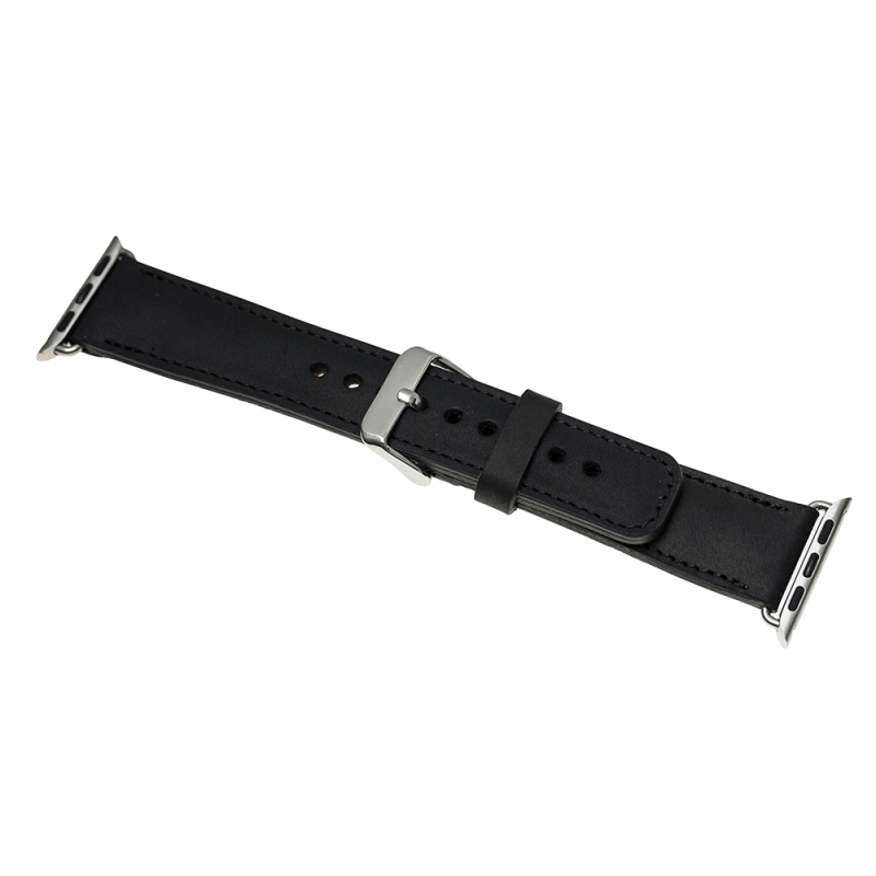 Klassisches Apple-Watch-Armband aus echtem Leder 