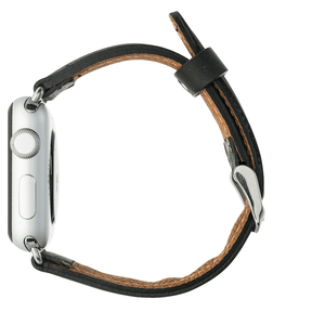 Klassisches Apple-Watch-Armband aus echtem Leder 