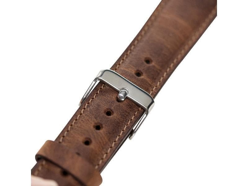 Klassisches Apple-Watch-Armband aus echtem Leder 