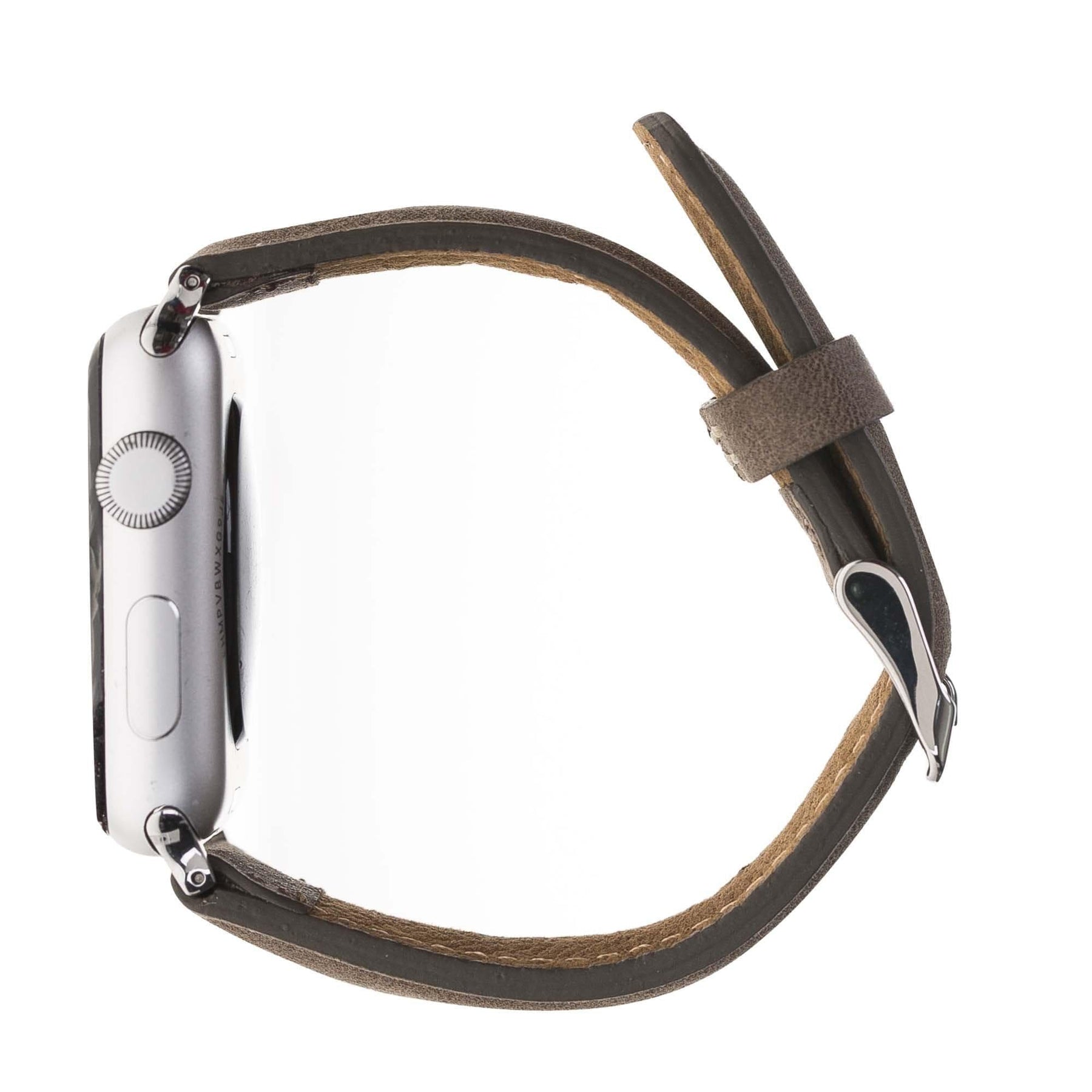 Klassisches Apple-Watch-Armband aus echtem Leder 