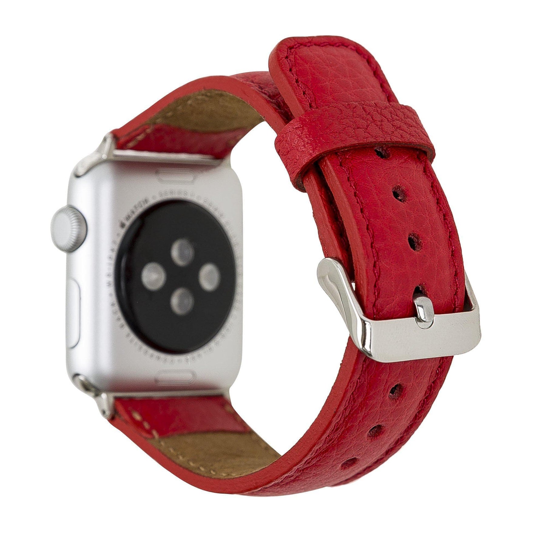 Klassisches Apple-Watch-Armband aus echtem Leder 