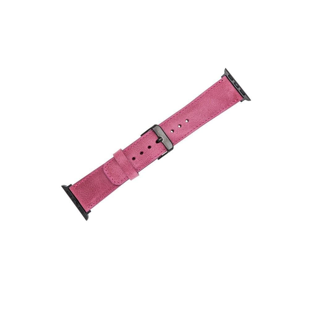 Klassisches Apple-Watch-Armband aus echtem Leder 