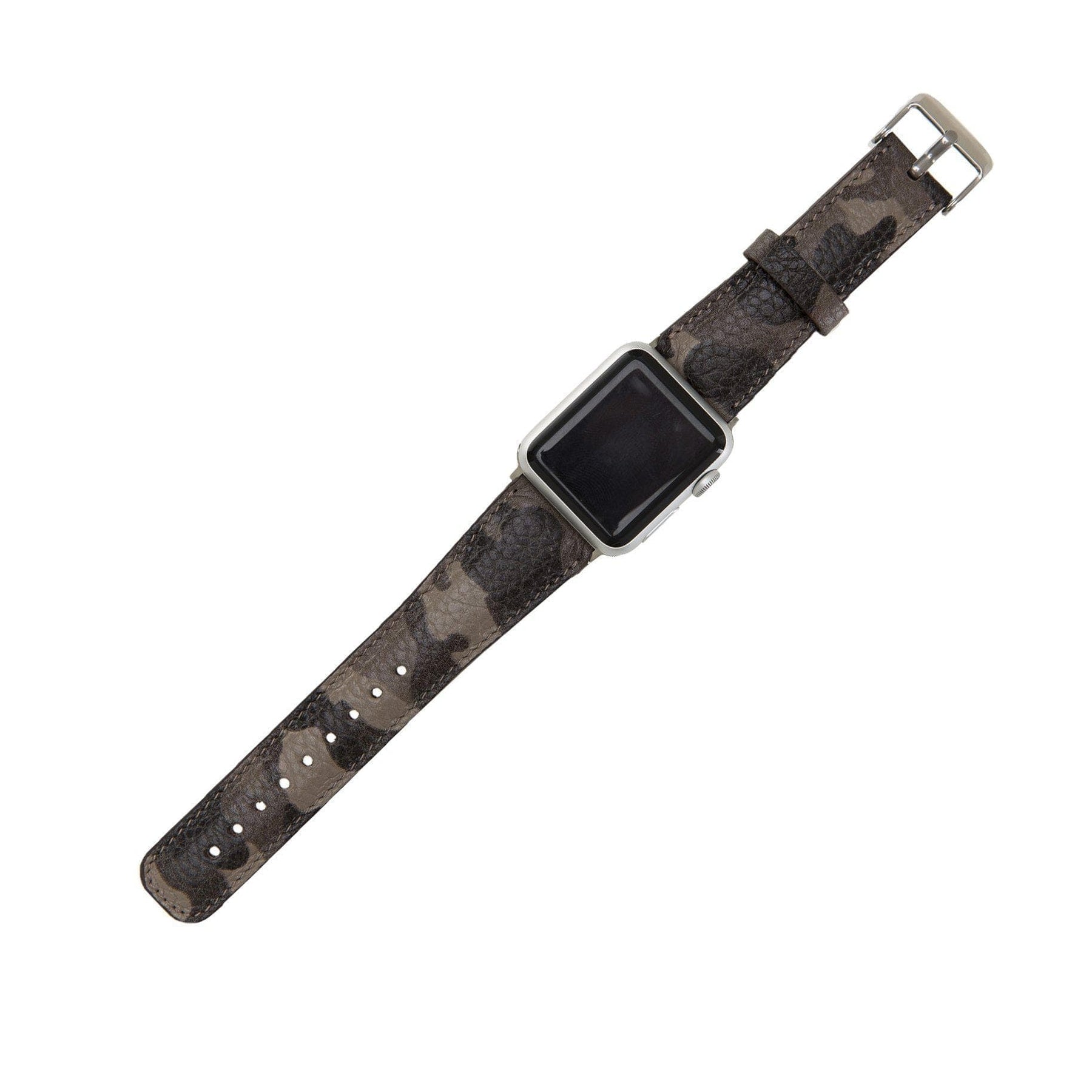 Klassisches Apple-Watch-Armband aus echtem Leder 