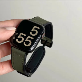 Leren Horlogebandje Voor Smartwatch Verstelbaar