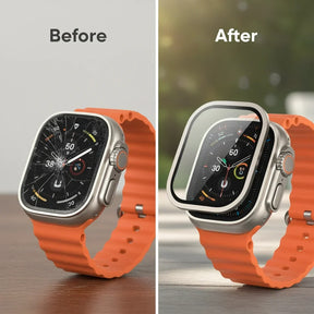 Screenprotector voor smartwatch met helder scherm