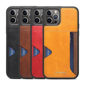iPhone 14 hoesje met ingebouwd kaartvak aan de achterkant