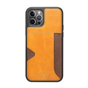 Slank iPhone 14 telefoonhoesje met geïntegreerd pasjesvak