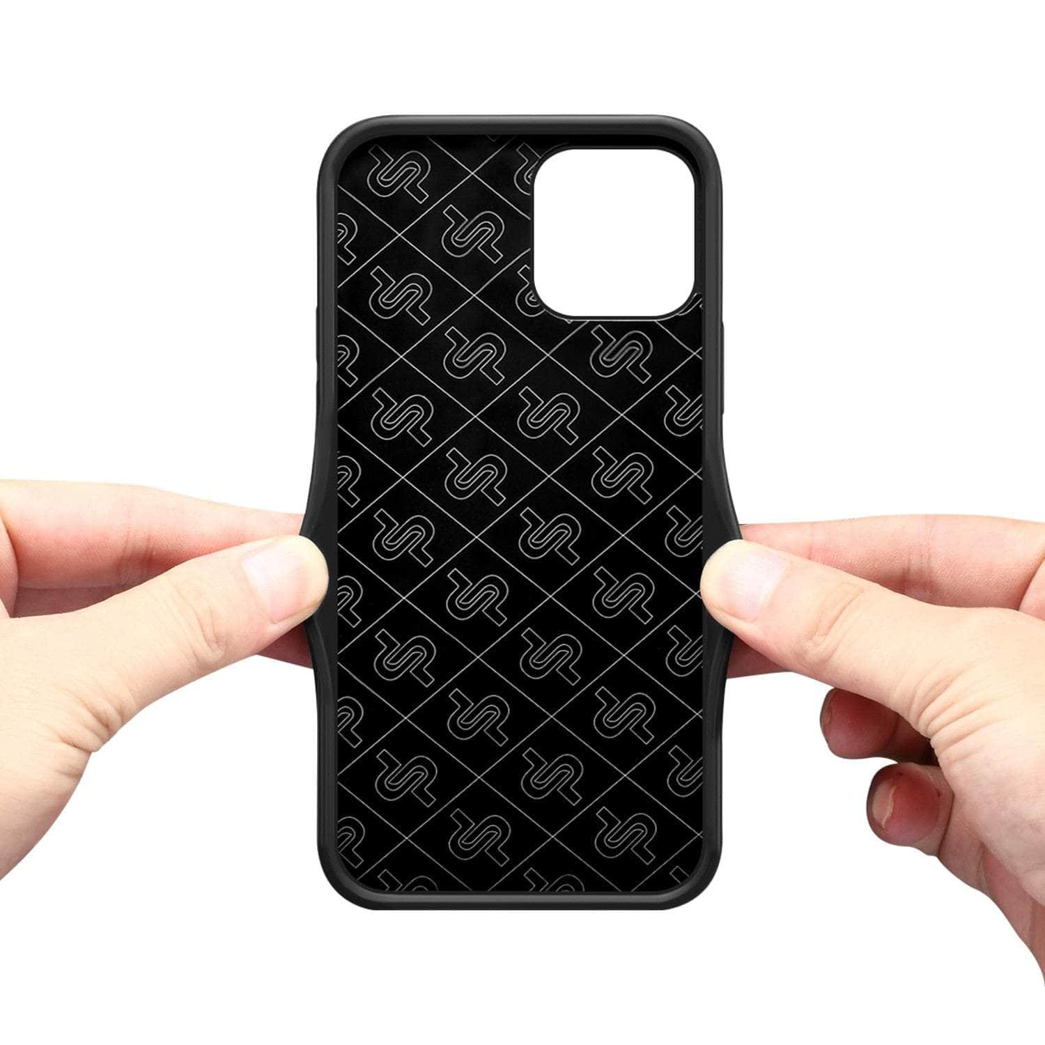 Detail van het kaartvak in het iPhone 14 hoesje
