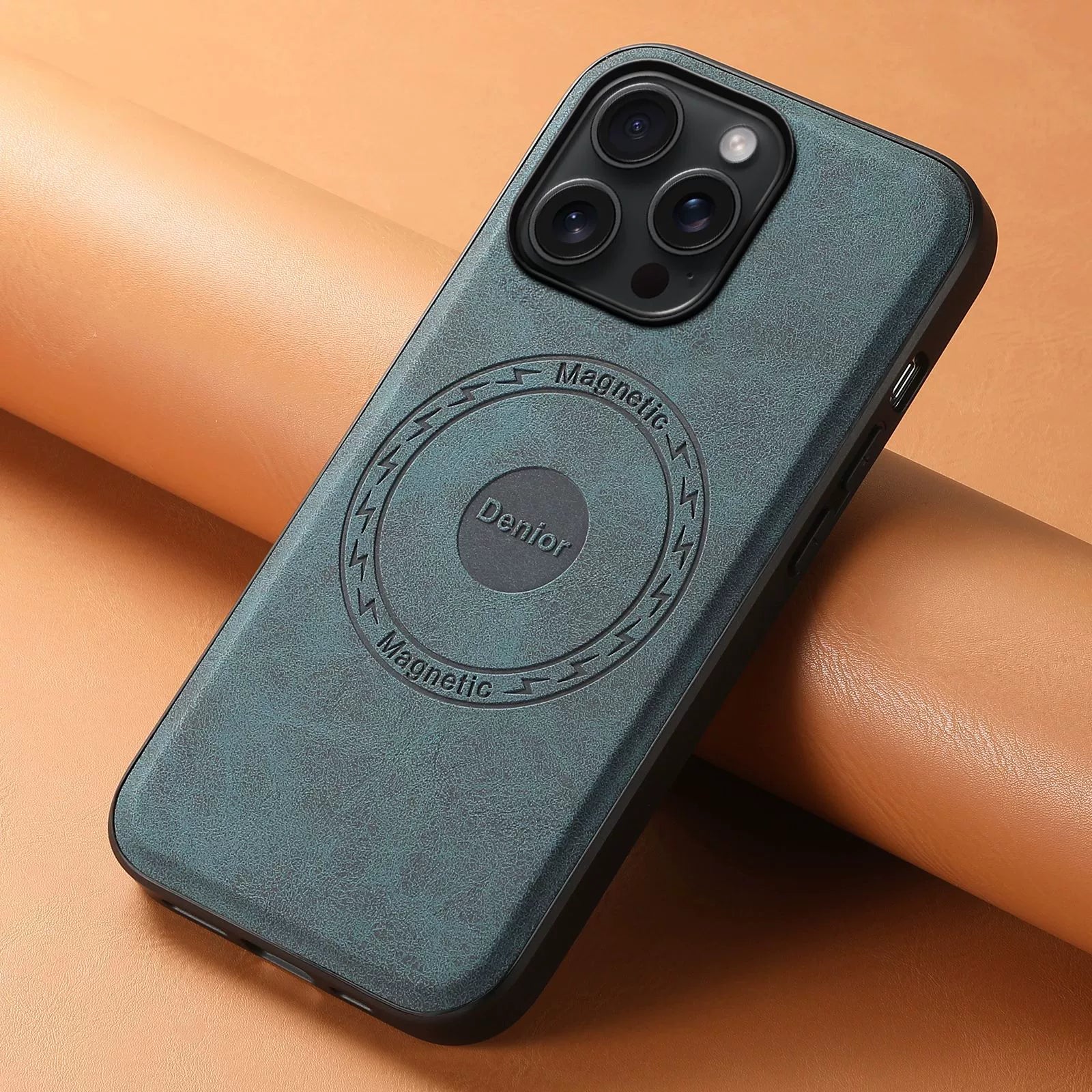 Leren iPhone-hoesje Voor Werk En Dagelijks Gebruik