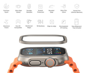 Antireflecterende screenprotector voor smartwatchscherm