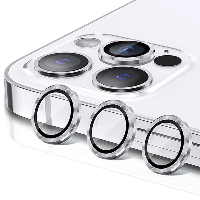 Slank aluminium glazen beschermers voor iPhone-lenzen